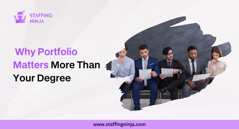 Why Your Portfolio Matters More Than Your Degree in Today’s Tech Job Market